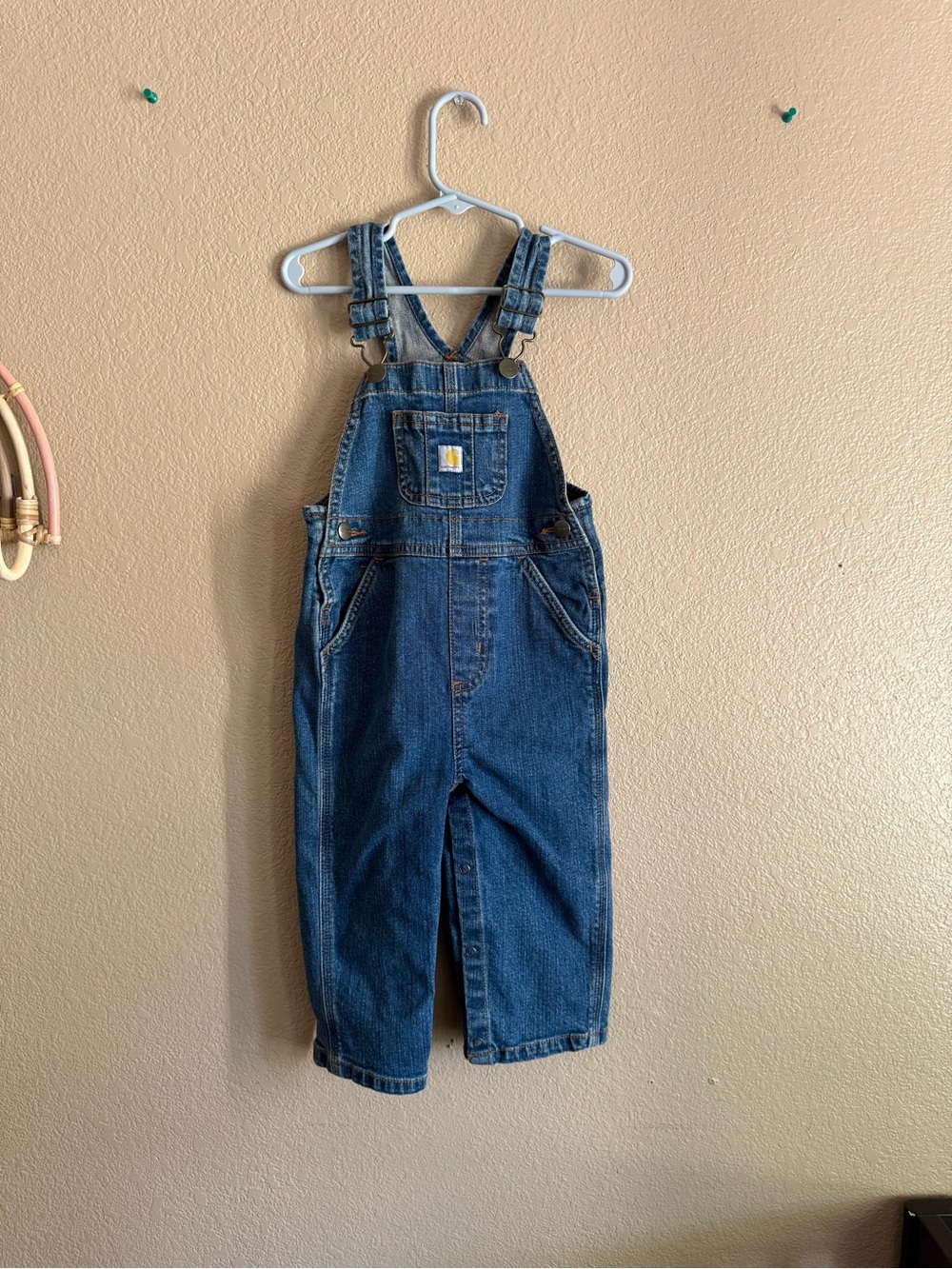 Carhartt Denim Toddler Overalls